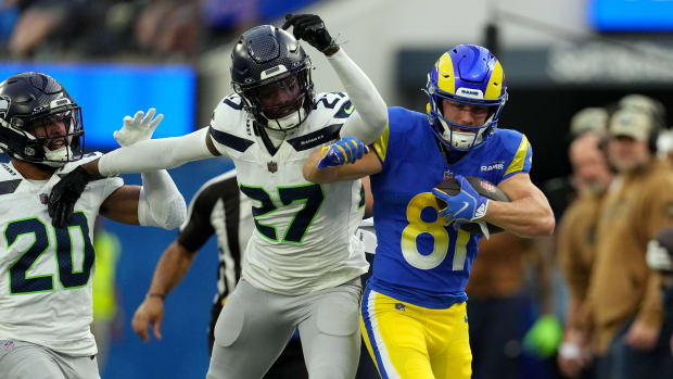 Rams wide receiver Austin Trammell
